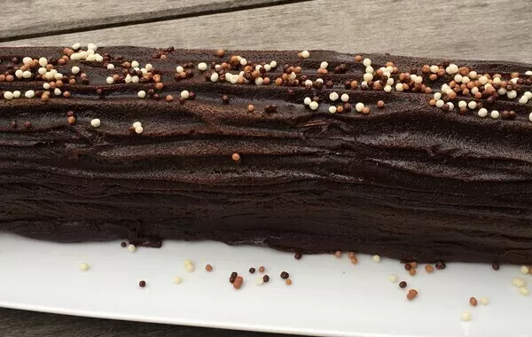 Bûche express chocolat poire