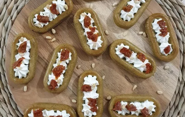 Barquettes au Pesto
