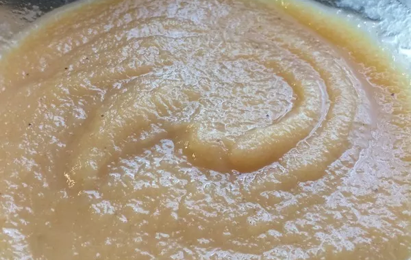 Compote de pommes bananes sans sucre ajouté
