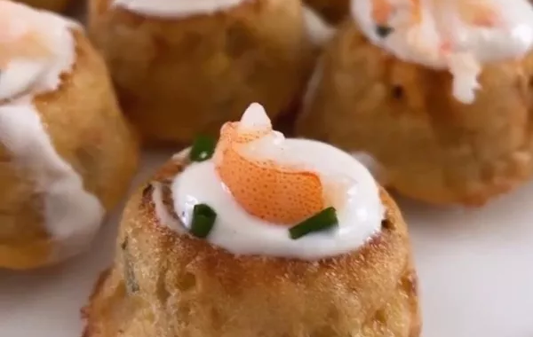 Bouchées de crevettes