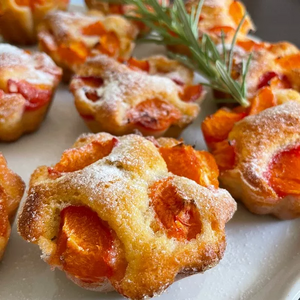 Gâteau brioché aux abricots