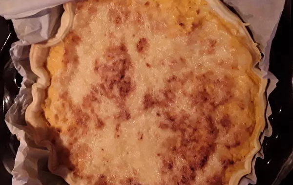 Tarte potimmaron jambon gruyère