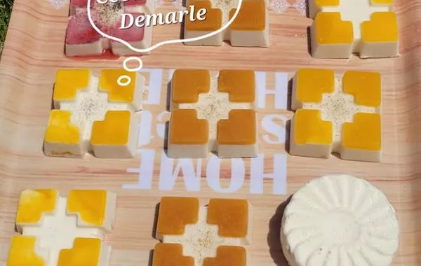 panna cotta, vanille fruité