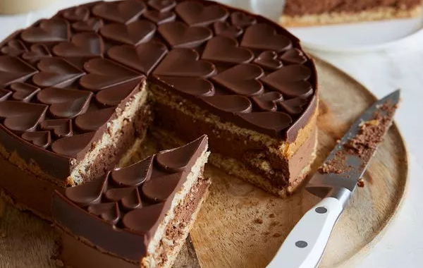 Layer coque chocolat noisette