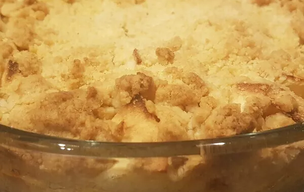 Pâte à crumble sucrée