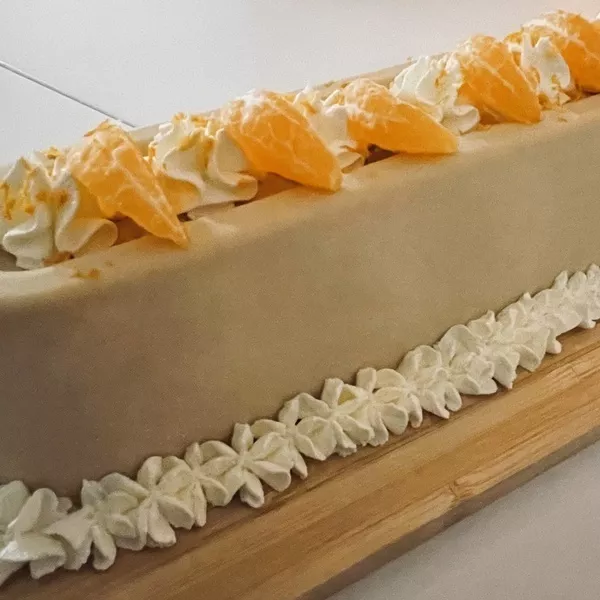 Bûche "Saveurs de Noël" à ma façon