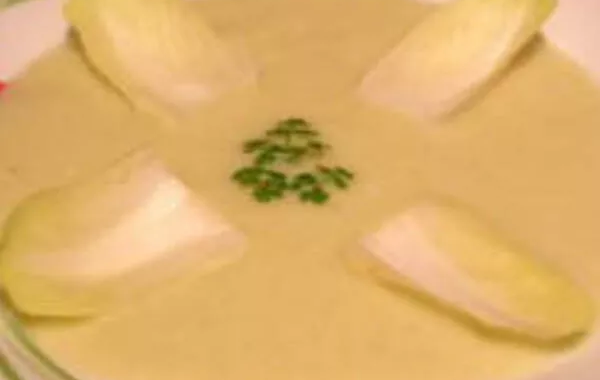 Potage aux chicons (endives)