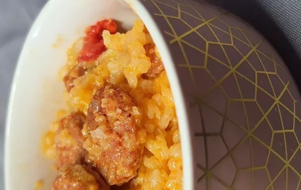 Risotto poivron rouge et Chorizo