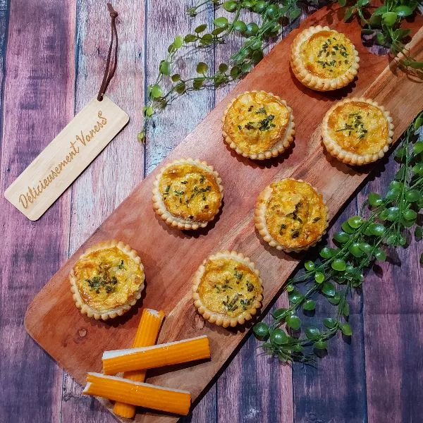 Minis tartelettes crabe
