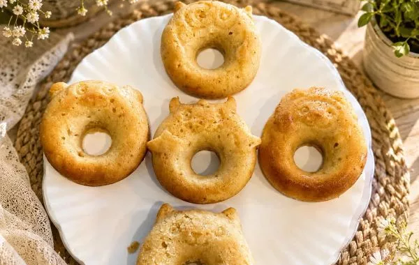 donuts fantastique à la compote de pomme
