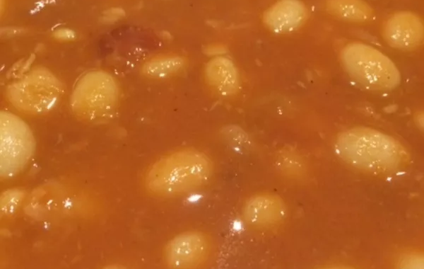 Haricots blancs à la tomate