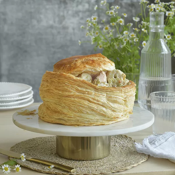Vol au vent à l’ostendaise