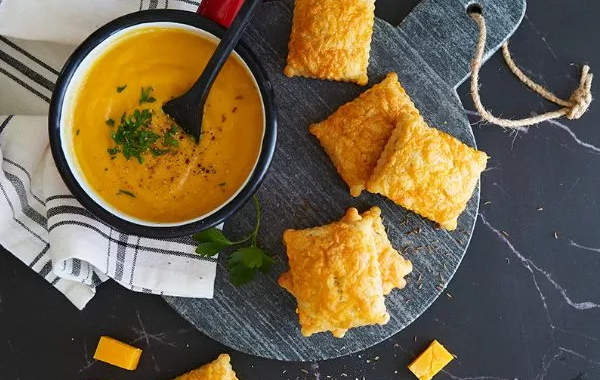 Moelleux fromage curry
