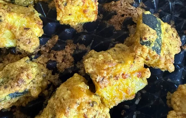 Courgettes au parmesan