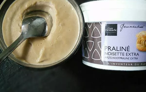 Crème lait amandes praliné sans lait !