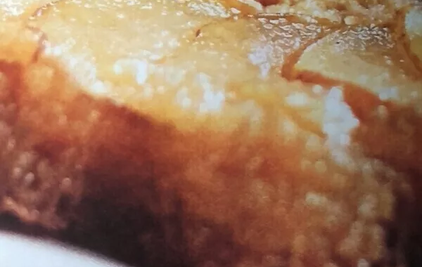 Gâteau renversé aux poires