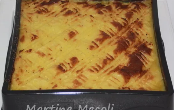 Hachis parmentier de cabillaud