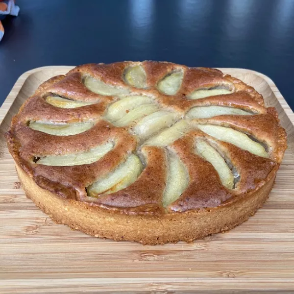 Tarte aux pommes Amandine 