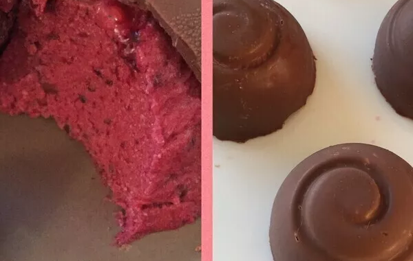Dômes chocolat - mousse fruits rouges