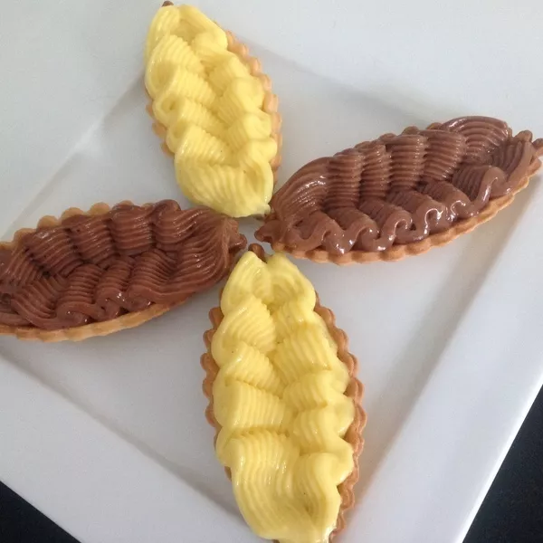 Crème pâtissière Vanille ou Chocolat  (Dude)