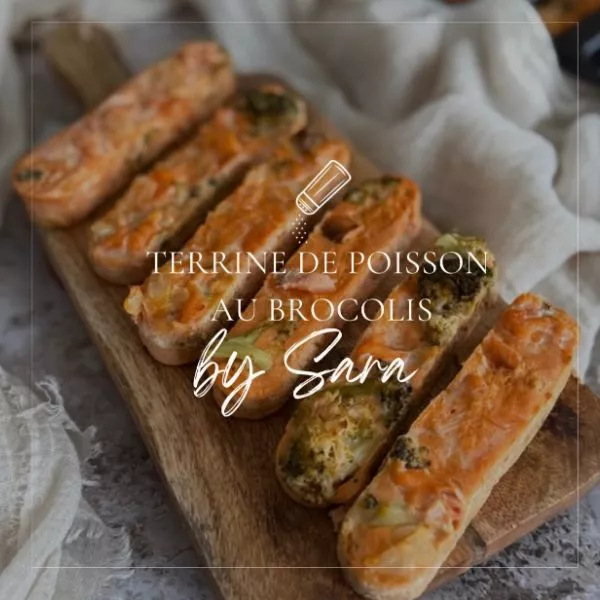 Terrine de poisson au brocolis