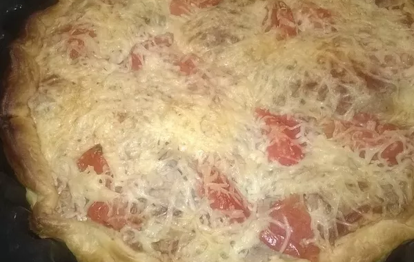 tarte thon et tomates
