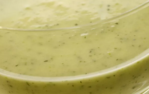 Crème de courgettes