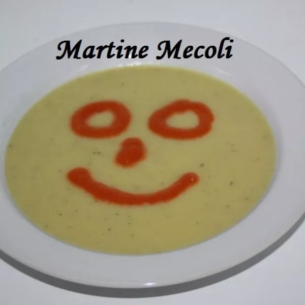 Velouté de courgettes et pommes de terre pour grande tablée