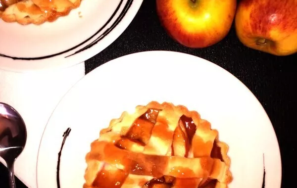 Tartelette quadrillée à l'ancienne 100% pommes