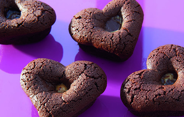 Coulants au chocolat cœur Mi-cho-ko