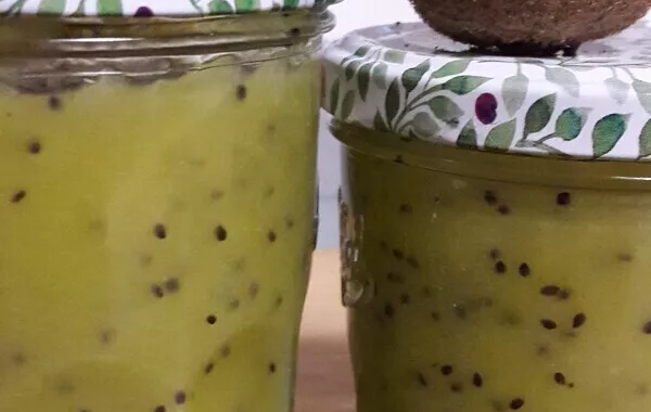 compote de kiwi et noix de coco ligth