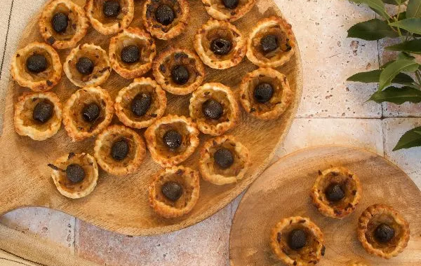 Mini tartelettes façon pissaladière