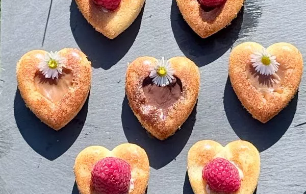 Coeurs surprises financiers - Chez Nanou
