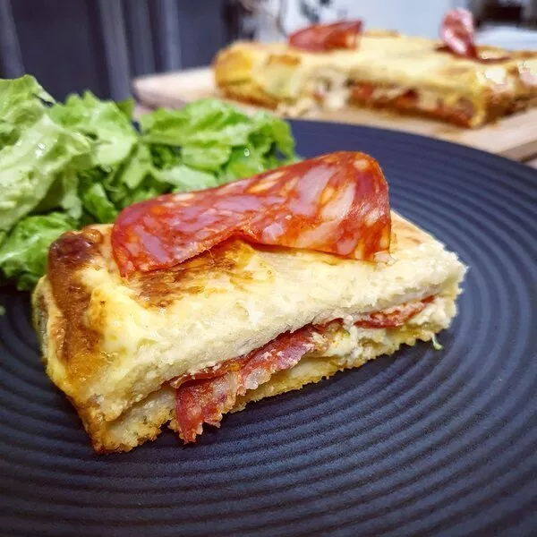 Croque Tablette Chèvre Chorizo