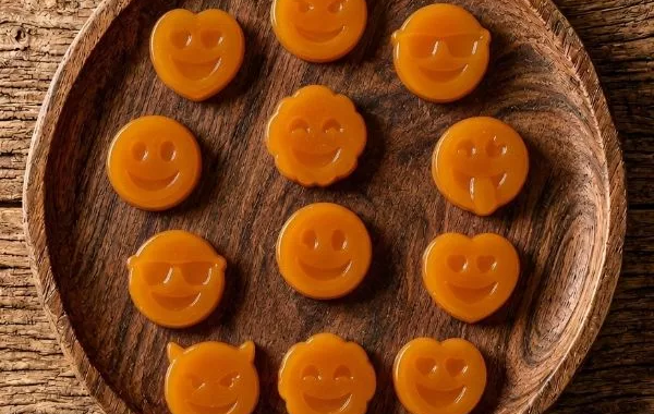 Smiley mangue-passion rafraîchissants