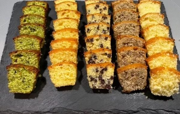 Farandole 5 cakes longs sucrés