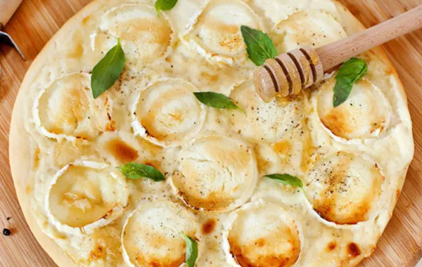 Pizza chèvre miel