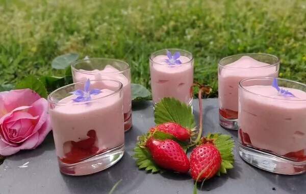 Mousse aérienne de fruits