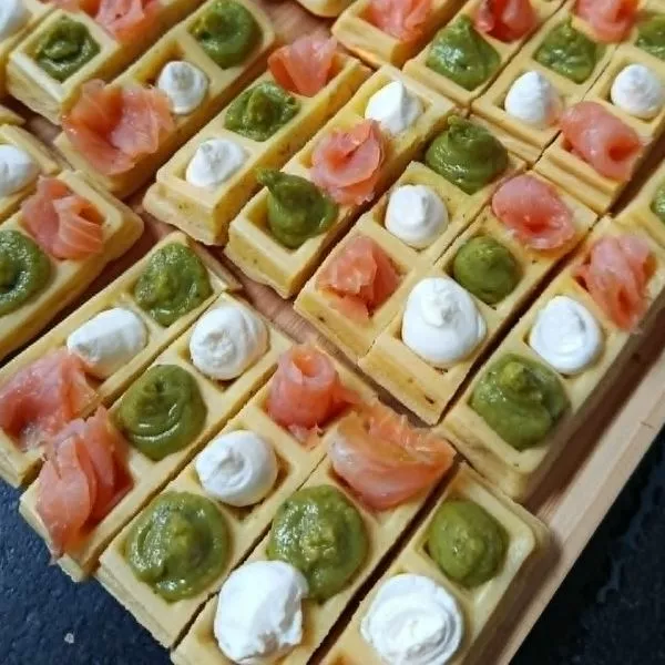 Gaufres apéritives