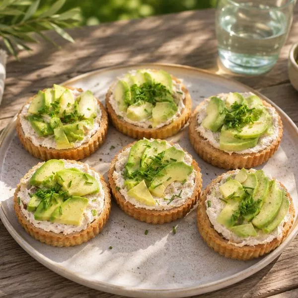 Tartelettes Fraîcheur Thon & Avocat