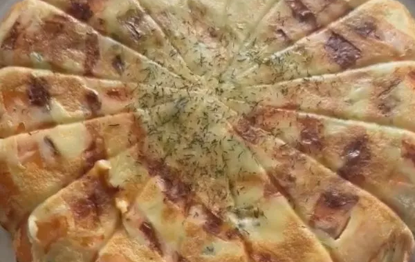 Quiche sans pâte Poireau Truite fumée