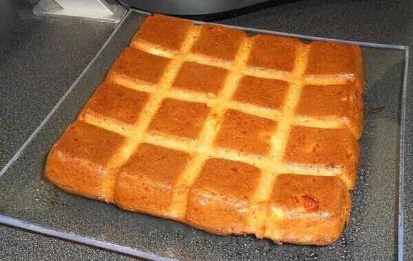 le cake carré qui rit