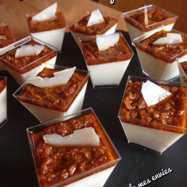 Panna cotta au parmesan 