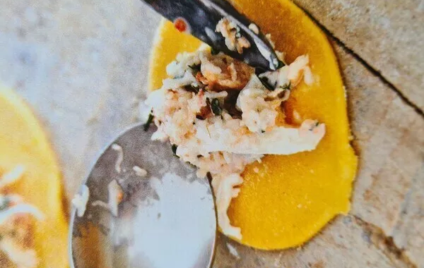 Raviolis au crabe