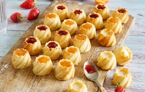 Moelleux à la confiture