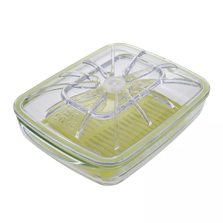 Récipient Be Save® 1.6L avec couvercle et sa grille égouttoir