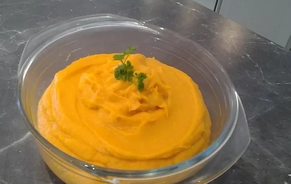 Purée de patates douces