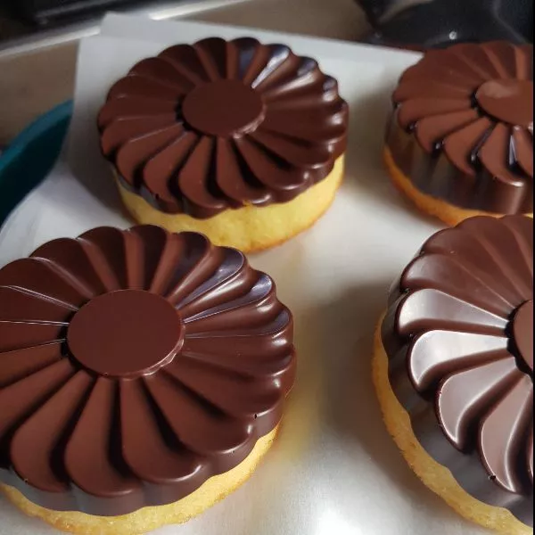 Flower à l'orange et chocolat craquant