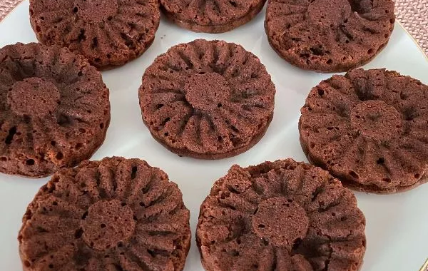 Flower fondant au chocolat
