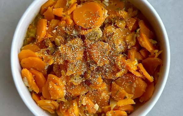 Carottes fondantes aux saveurs du Sud